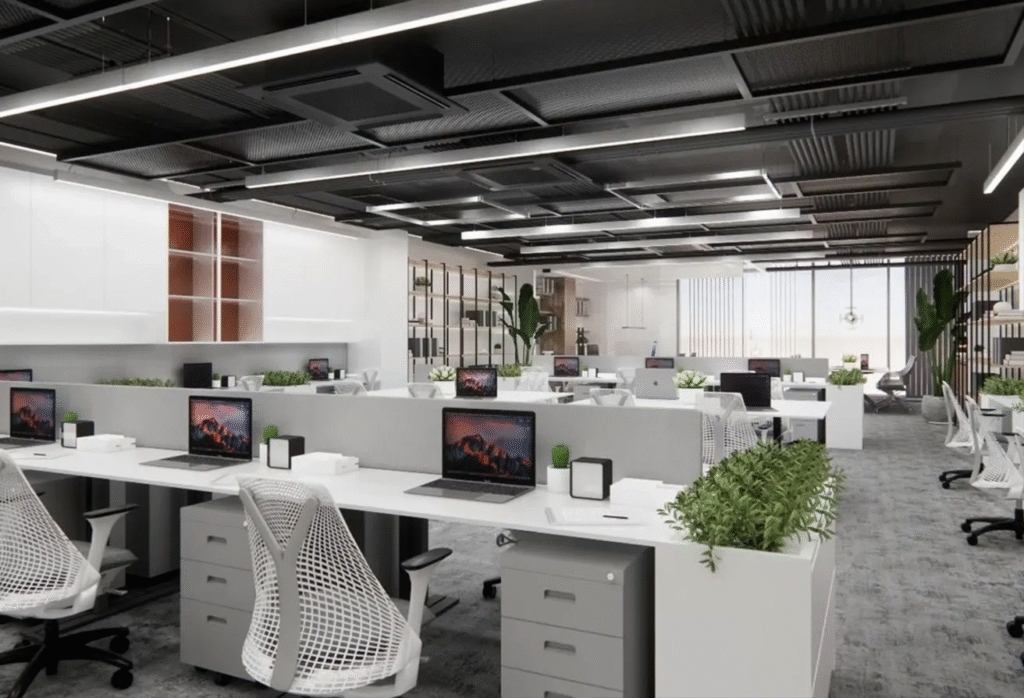office space for rent in Emaar Business Park Building 3.