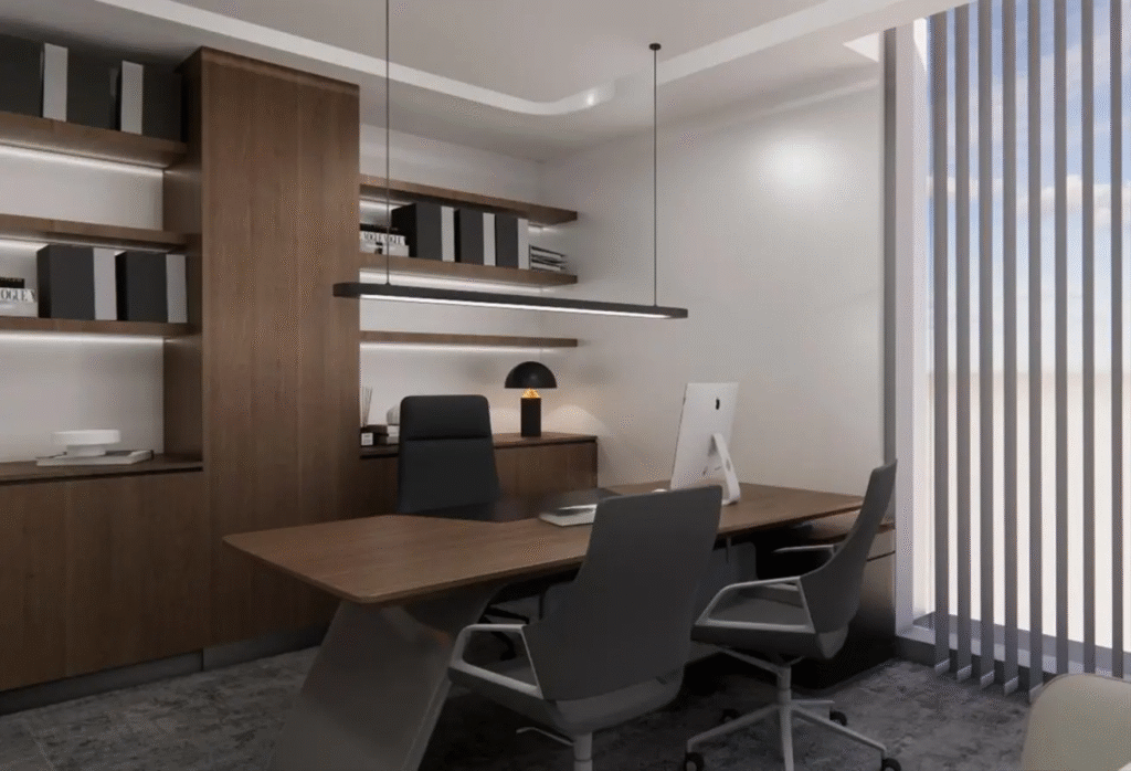 office space for rent in Emaar Business Park Building 3.
