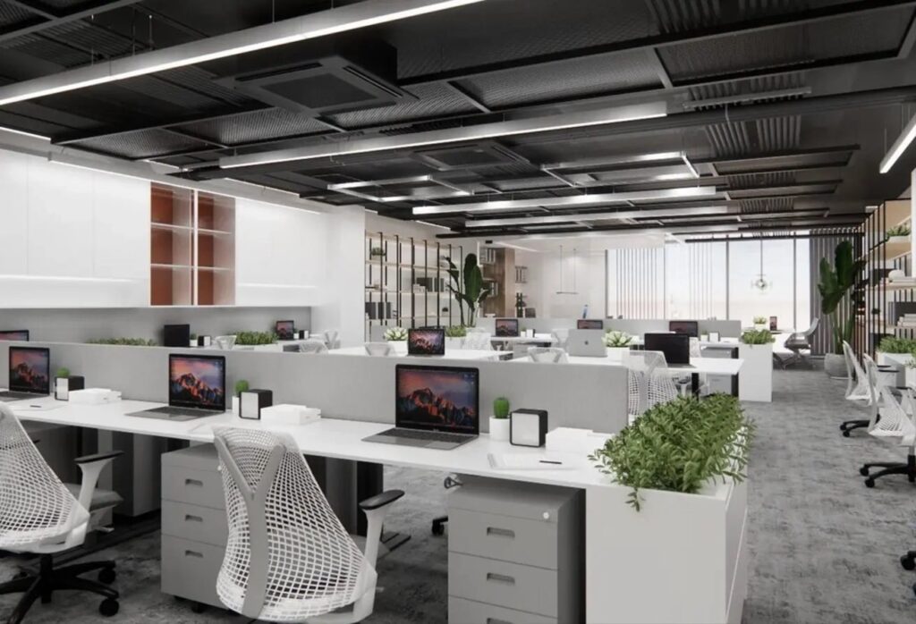 office space for rent in Emaar Business Park Building 3.