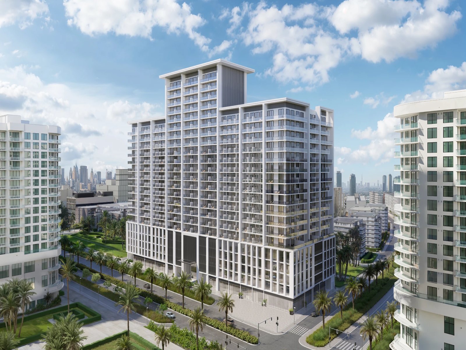 Binghatti Amberhall is a mixed-use development located in Jumeirah Village Circle off-plan offices – Jumeirah Village Circle (JVC)