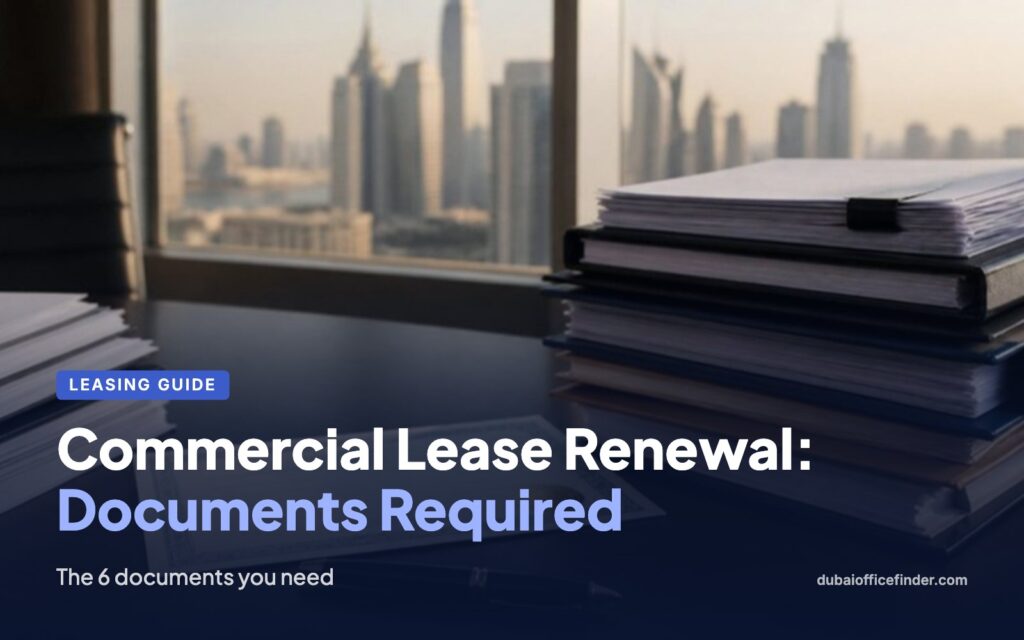Commercial Lease Renewal: Documents Required – Dubai Office Finder