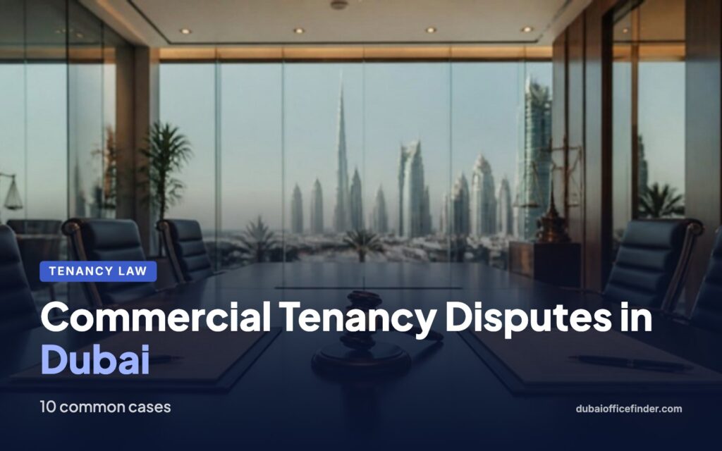 Commercial Tenancy Disputes in Dubai – Dubai Office Finder
