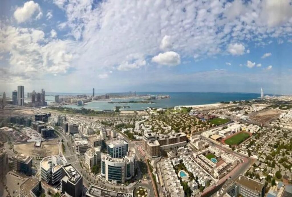 Furnished office for rent in Al Salam Tower, Dubai Media City