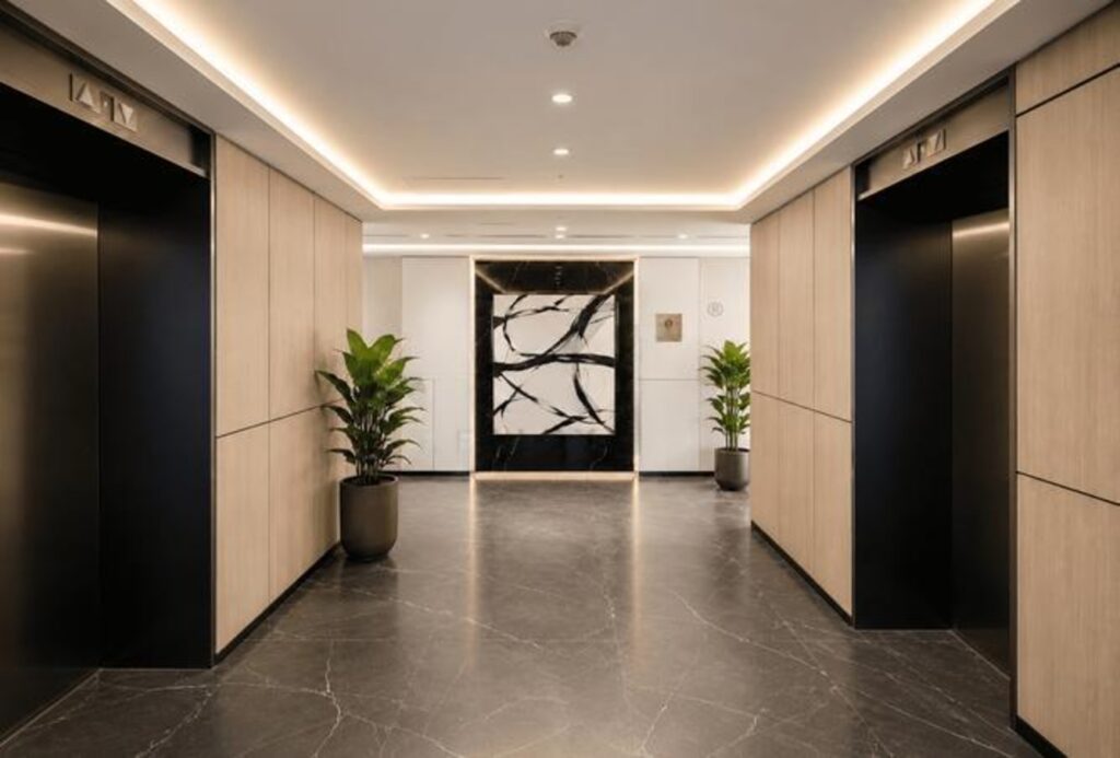 Sea view furnished office for rent in Al Salam Tower, Dubai Media City