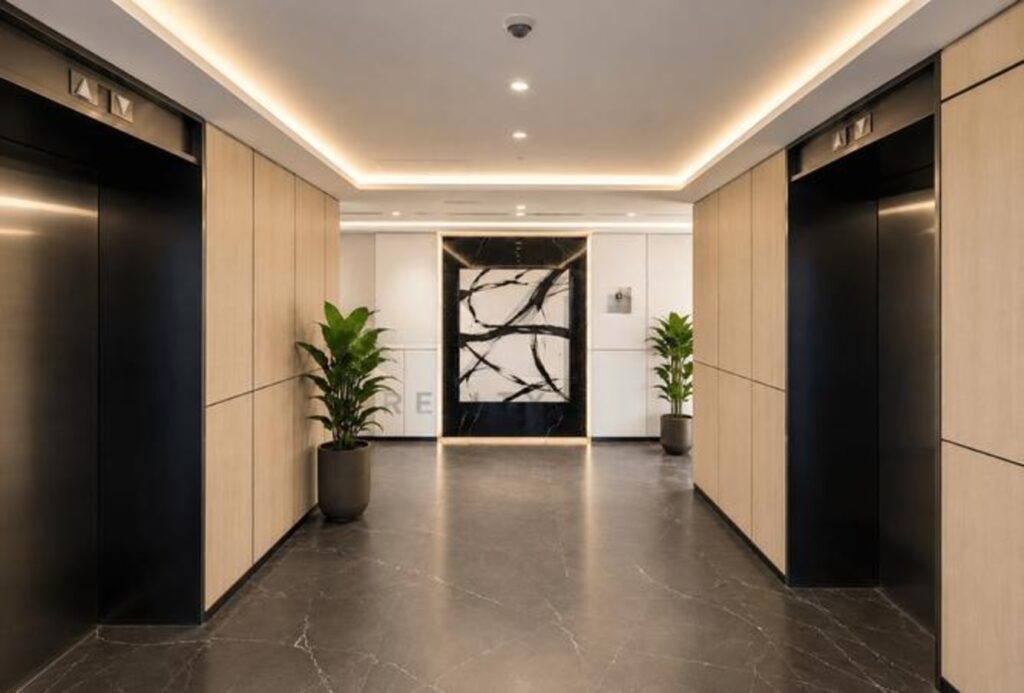 Sea view furnished office for rent in Al Salam Tower, Dubai Media City