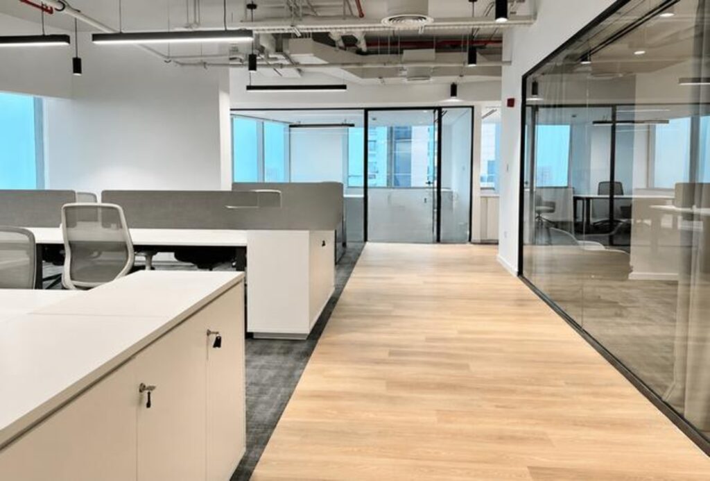Sea view furnished office for rent in Al Salam Tower, Dubai Media City