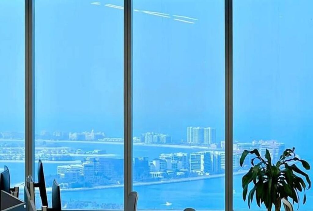 Furnished office for rent in Al Salam Tower, Dubai Media City
