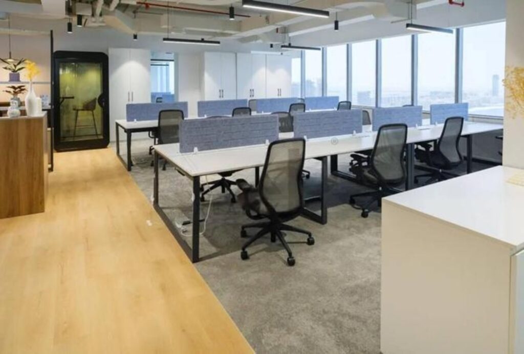 Furnished office for rent in Al Salam Tower, Dubai Media City