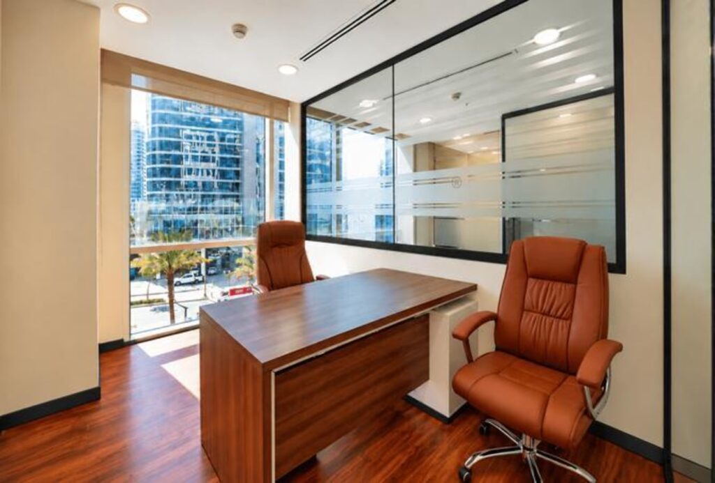 Furnished office for rent in Bay Square Building 11, Business Bay