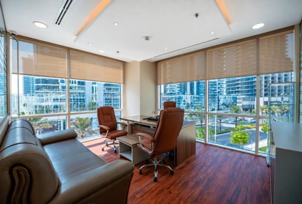 Furnished office for rent in Bay Square Building 11, Business Bay