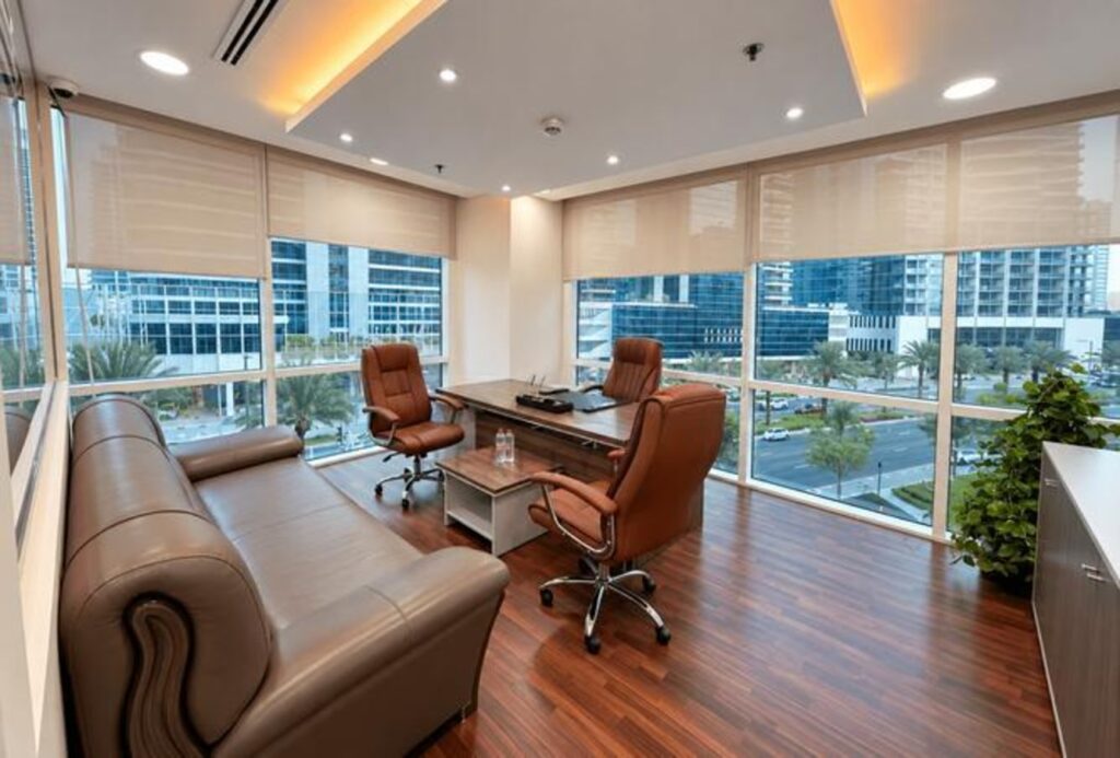 Furnished office for rent in Bay Square Building 11, Business Bay