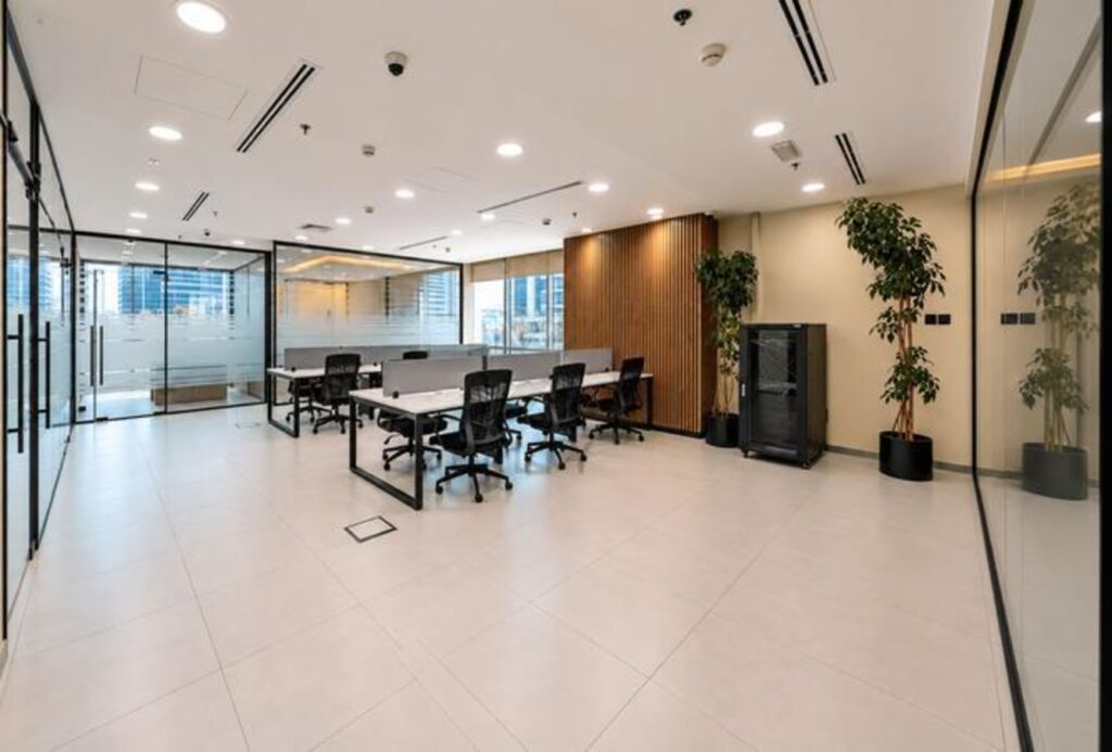 Furnished office for rent in Bay Square Building 11, Business Bay
