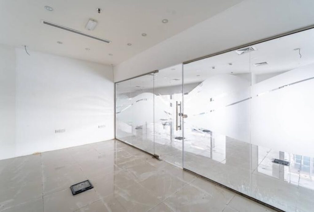 Furnished corner office for rent in Bay Square Building 7, Business Bay