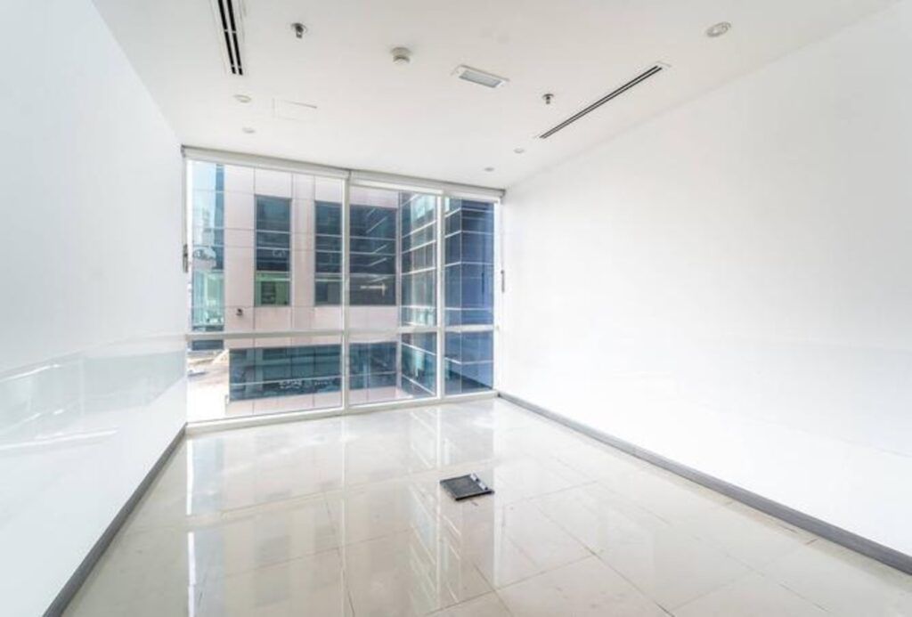 Furnished corner office for rent in Bay Square Building 7, Business Bay