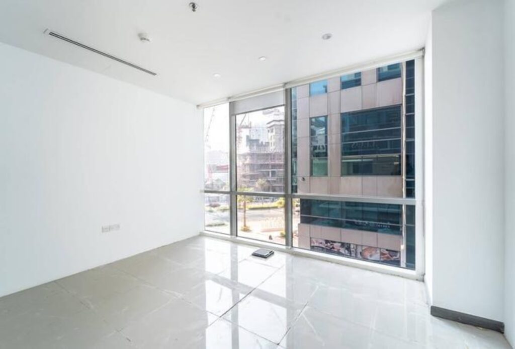 Furnished corner office for rent in Bay Square Building 7, Business Bay