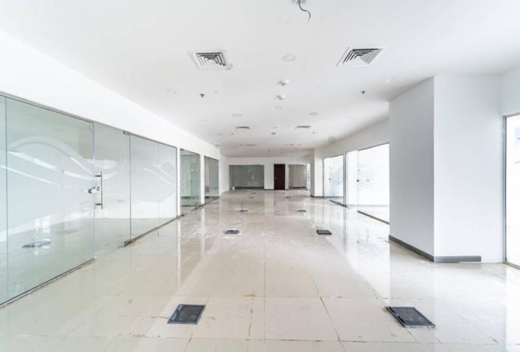 Furnished corner office for rent in Bay Square Building 7, Business Bay