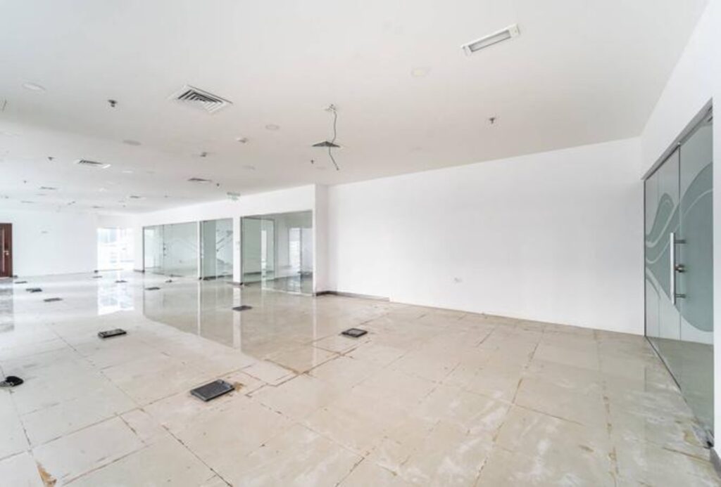 Furnished corner office for rent in Bay Square Building 7, Business Bay