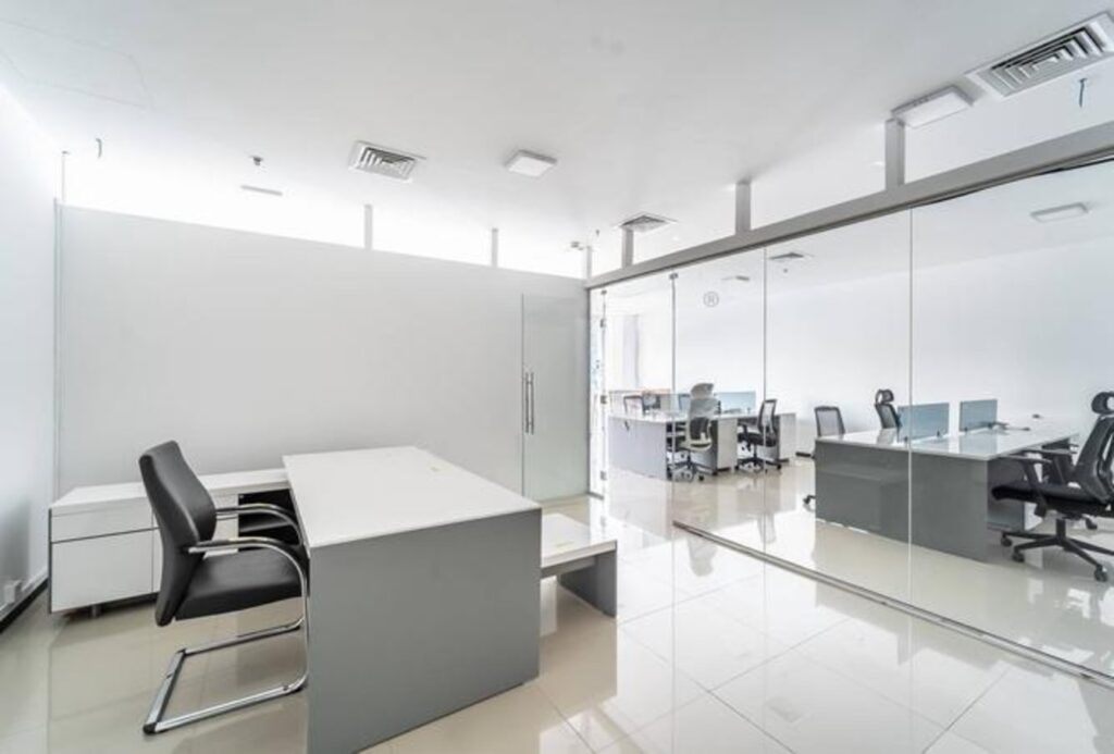 Furnished office for rent in Bay Square Building 7, Business Bay
