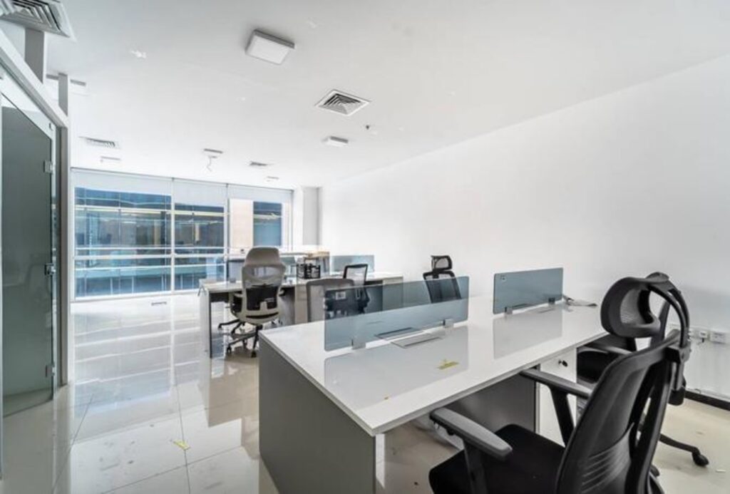 Furnished office for rent in Bay Square Building 7, Business Bay