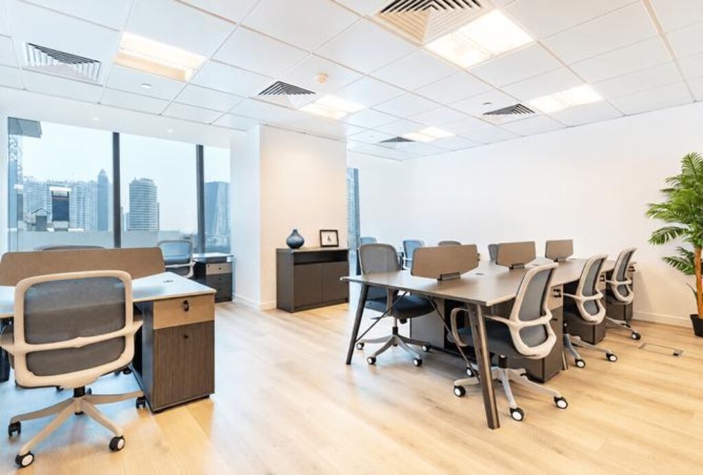 Furnished office for rent in Bayswater Tower, Business Bay