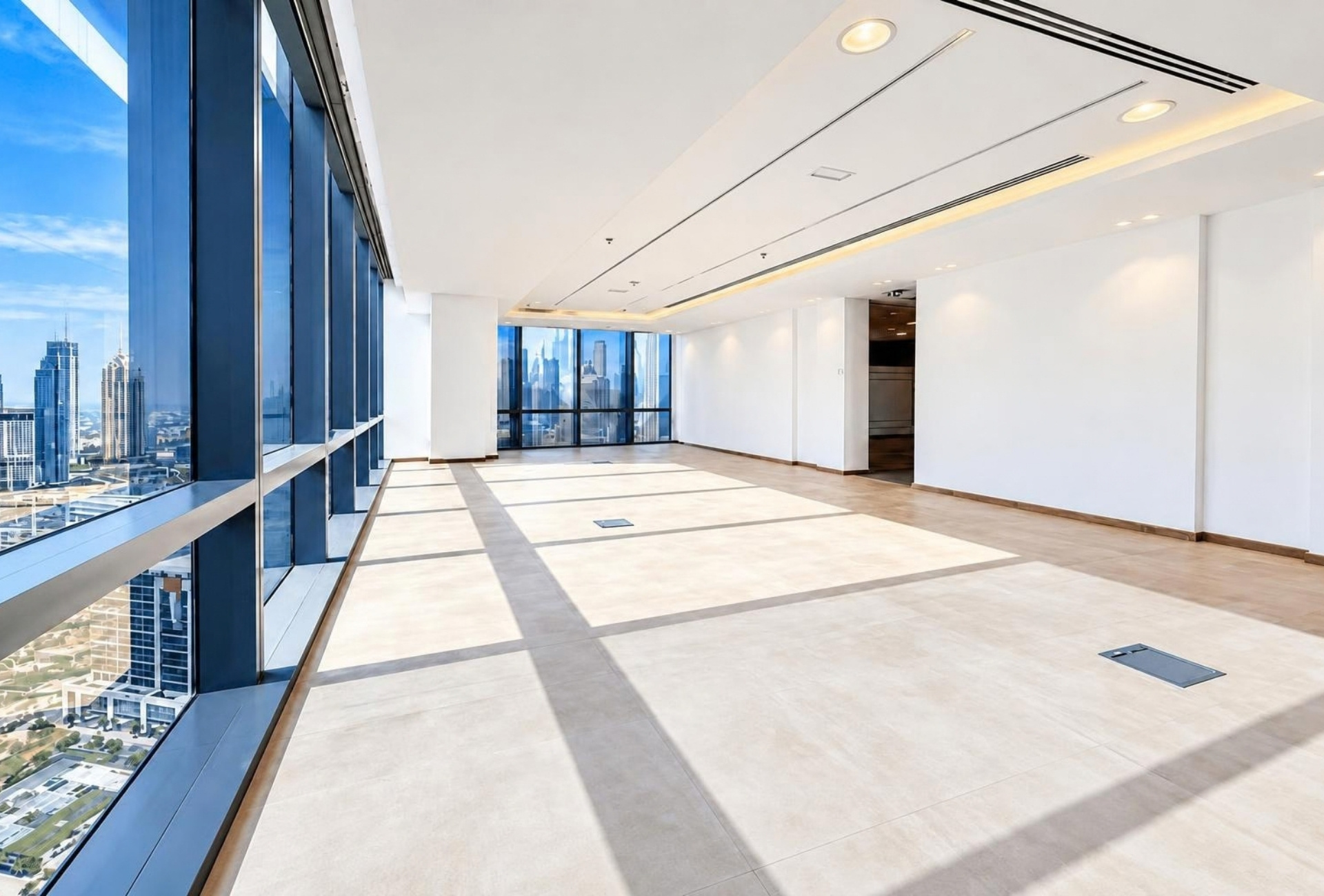 High-floor office with floor-to-ceiling windows and Downtown Dubai views, Boulevard Plaza Tower 1 – photo 10