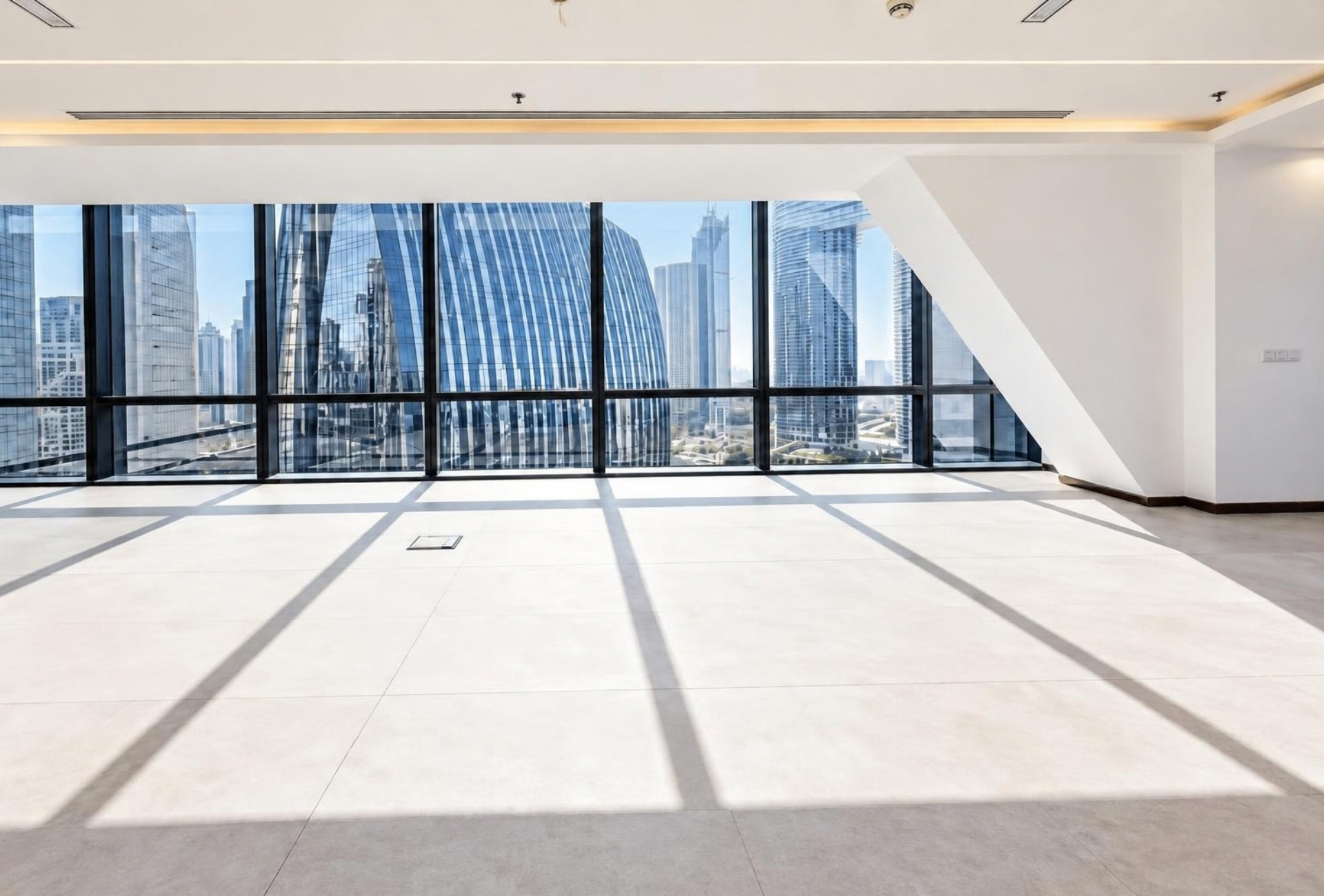 High-floor office with floor-to-ceiling windows and Downtown Dubai views, Boulevard Plaza Tower 1 – photo 6