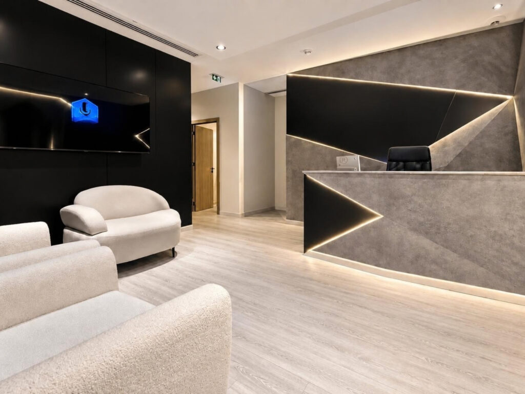 Fitted office for rent in Boulevard Plaza Tower 1, Downtown Dubai, reception