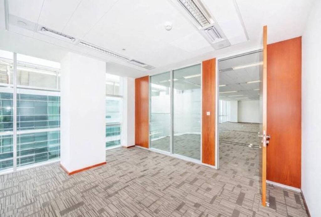 Grade A fitted office for rent in Emaar Business Park Building 1, Sheikh Zayed Road