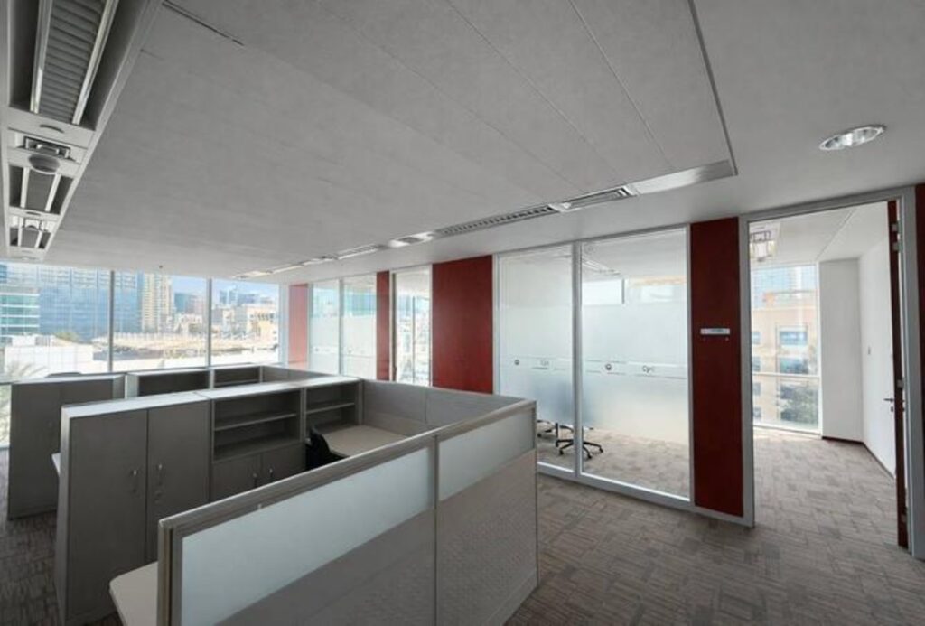 Furnished office for rent in Emaar Business Park Building 1, Sheikh Zayed Road