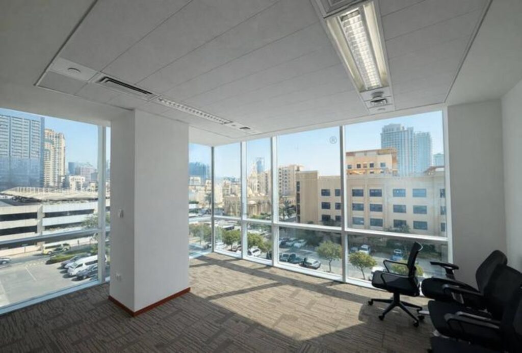 Furnished office for rent in Emaar Business Park Building 1, Sheikh Zayed Road