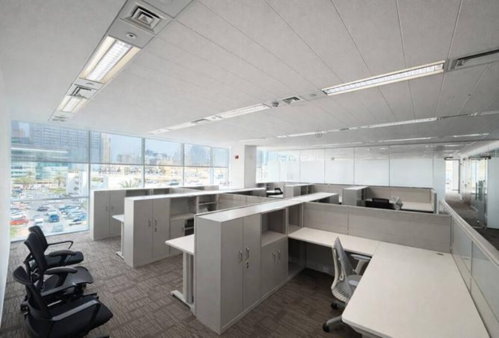 Furnished office for rent in Emaar Business Park Building 1, Sheikh Zayed Road