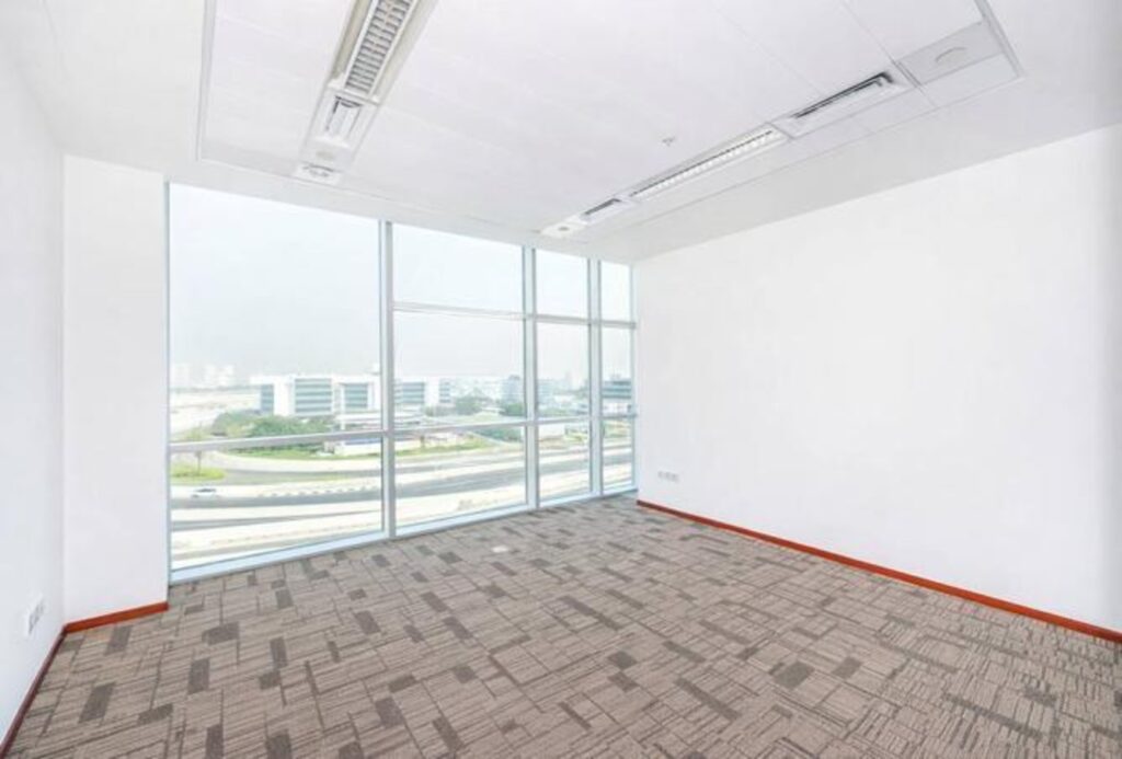 Grade A fitted office for rent in Emaar Business Park Building 1, Sheikh Zayed Road