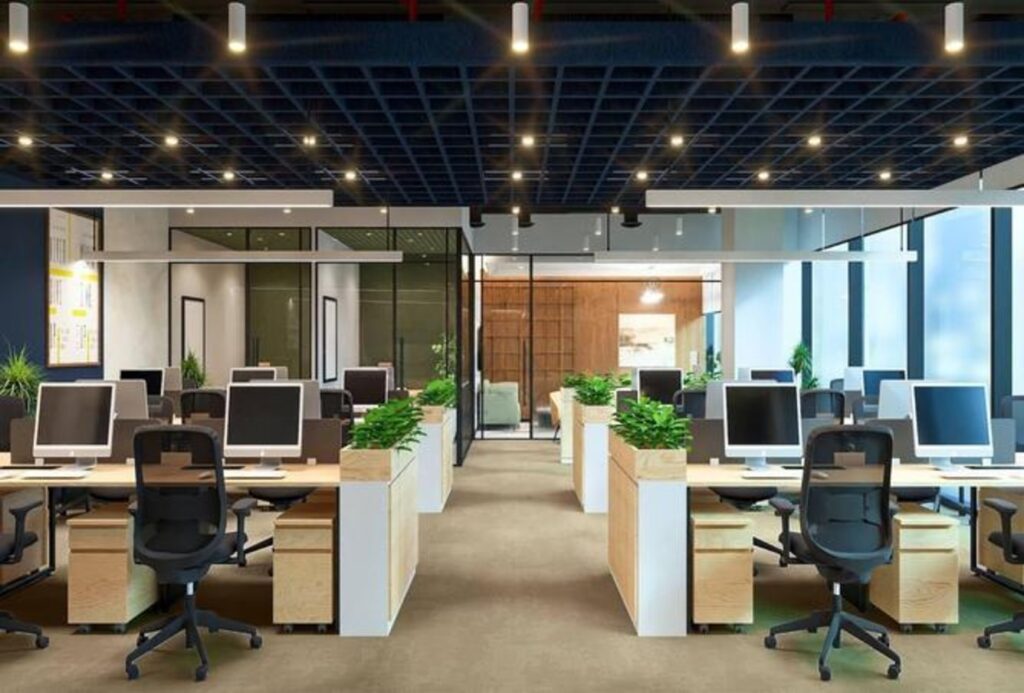 Furnished Grade A office for rent in Emaar Business Park Building 3, Sheikh Zayed Road