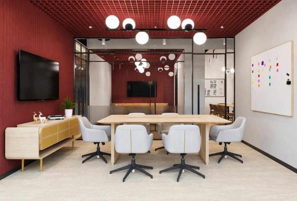 Furnished Grade A office for rent in Emaar Business Park Building 3, Sheikh Zayed Road
