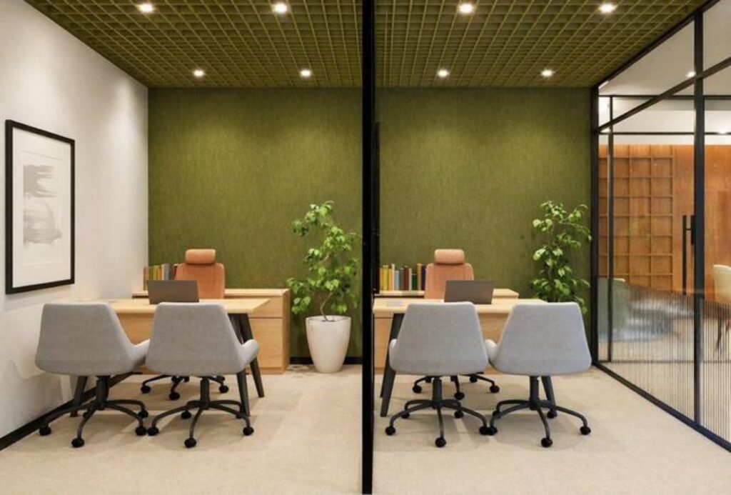 Furnished Grade A office for rent in Emaar Business Park Building 3, Sheikh Zayed Road