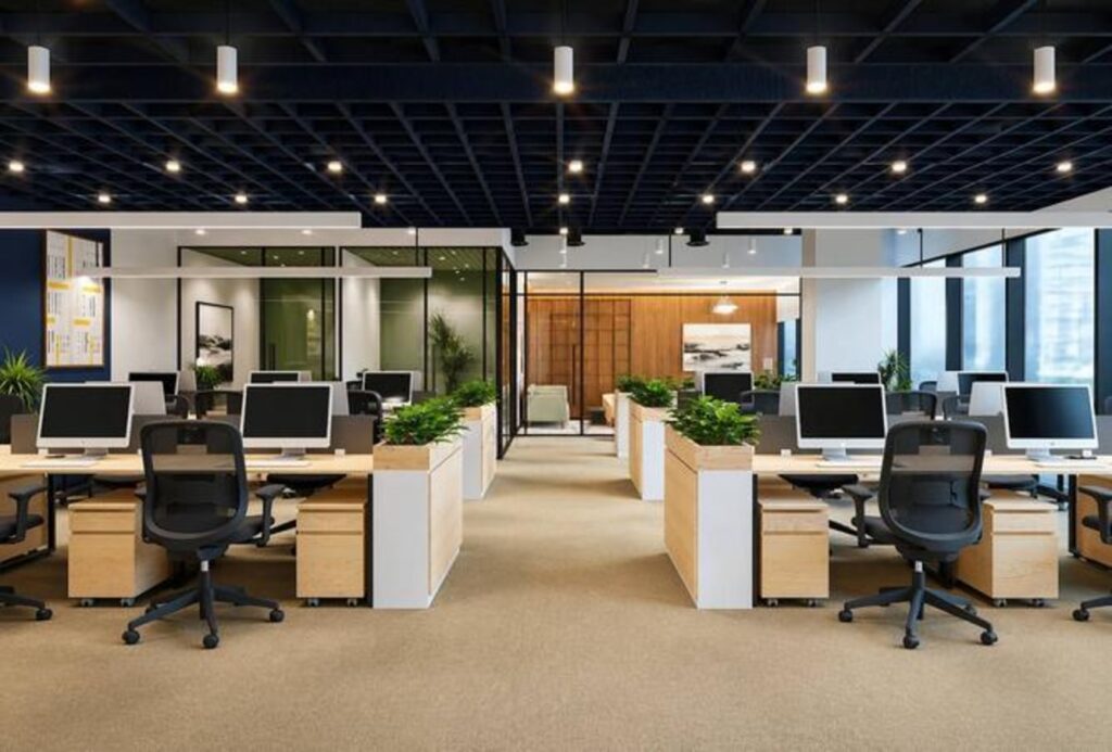 Furnished Grade A office for rent in Emaar Business Park Building 3, Sheikh Zayed Road