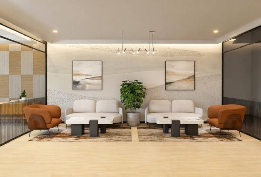 Furnished Grade A office for rent in Emaar Business Park Building 3, Sheikh Zayed Road