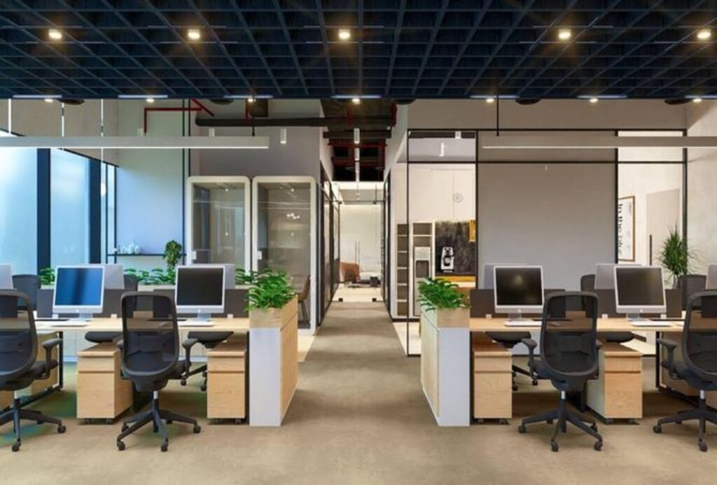 Furnished Grade A office for rent in Emaar Business Park Building 3, Sheikh Zayed Road