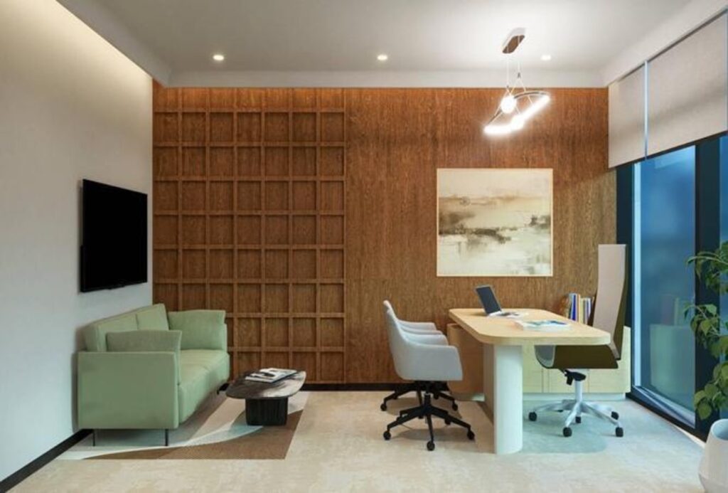 Furnished Grade A office for rent in Emaar Business Park Building 3, Sheikh Zayed Road