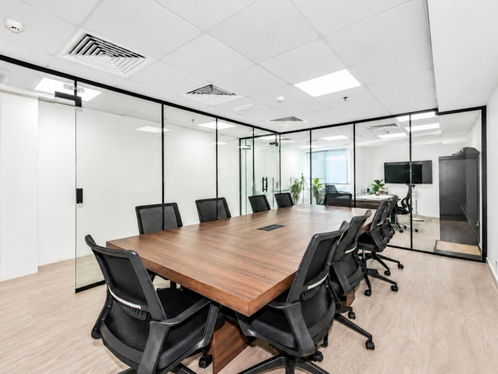 Furnished Office for Rent in Fortune Executive Tower, Dubai - reception and layout