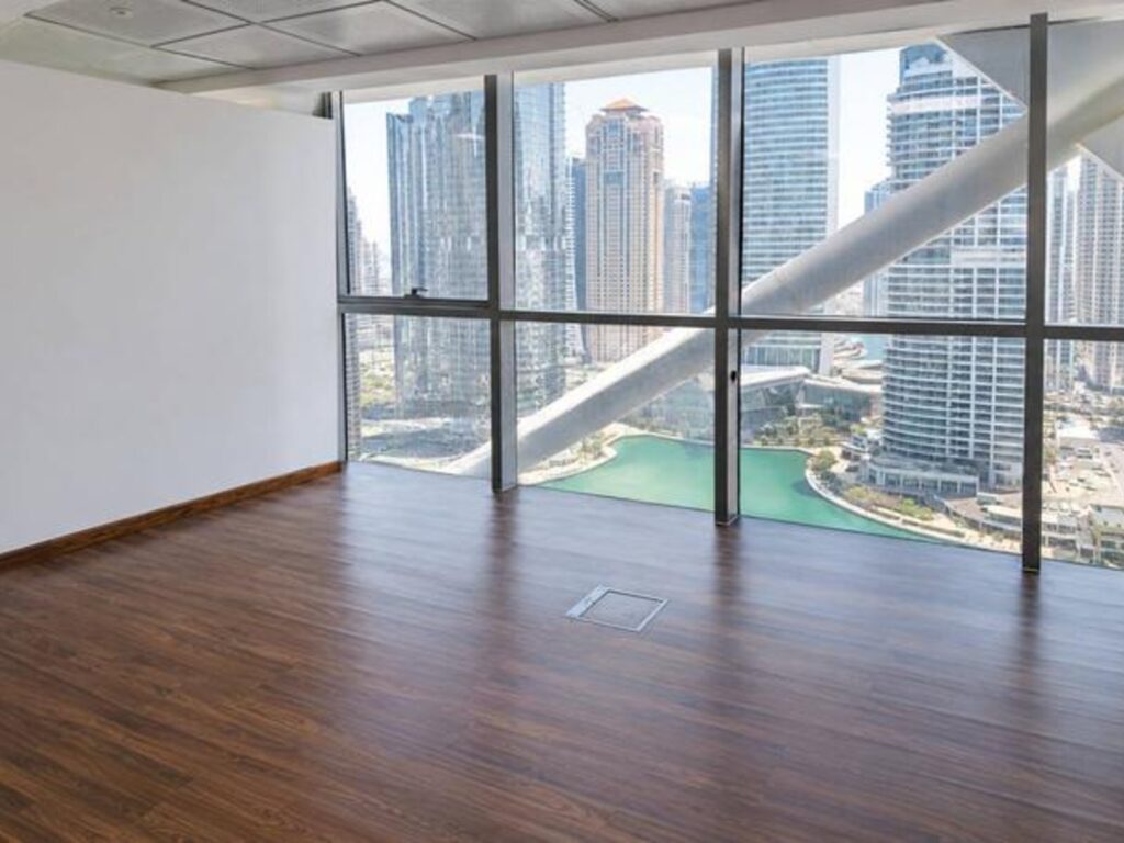 Office for Rent in Indigo Icon, Dubai - reception and layout