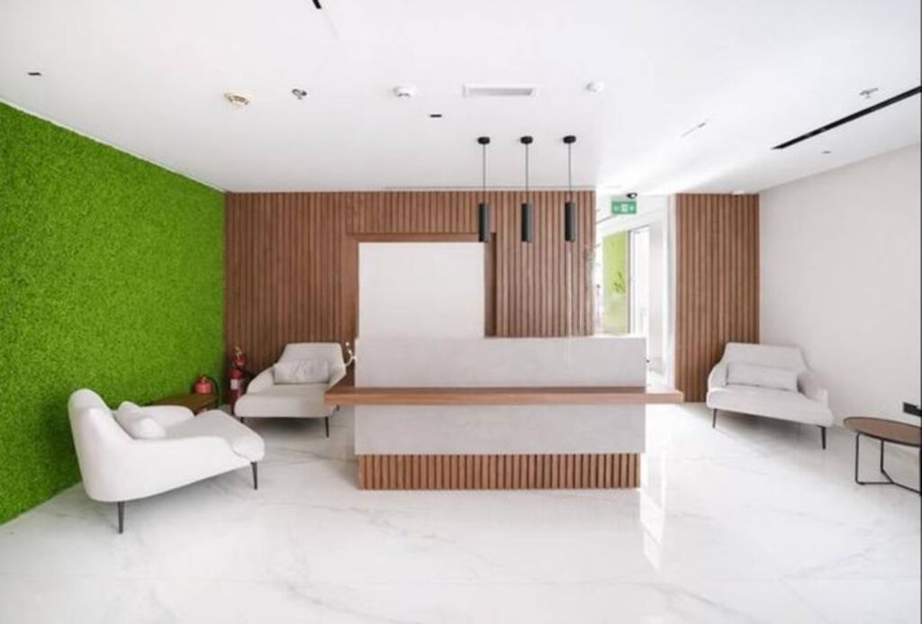 Luxury fitted office for rent in Marina Plaza, Dubai Marina