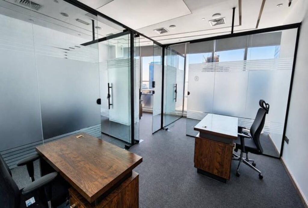 Furnished office for rent in Park Lane Tower, Business Bay
