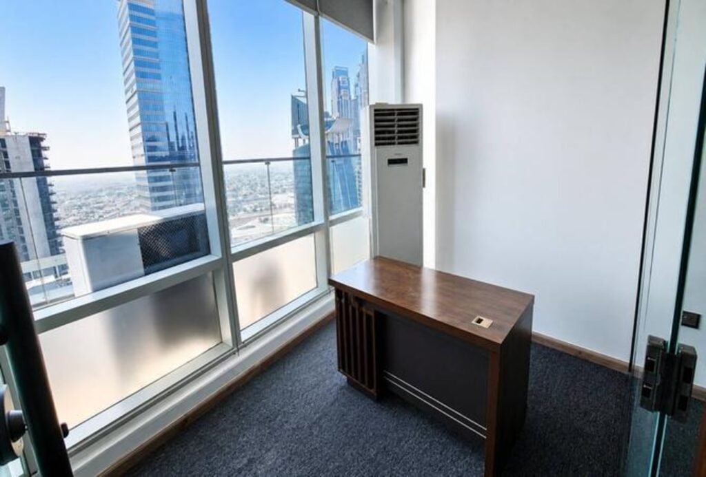 Furnished office for rent in Park Lane Tower, Business Bay