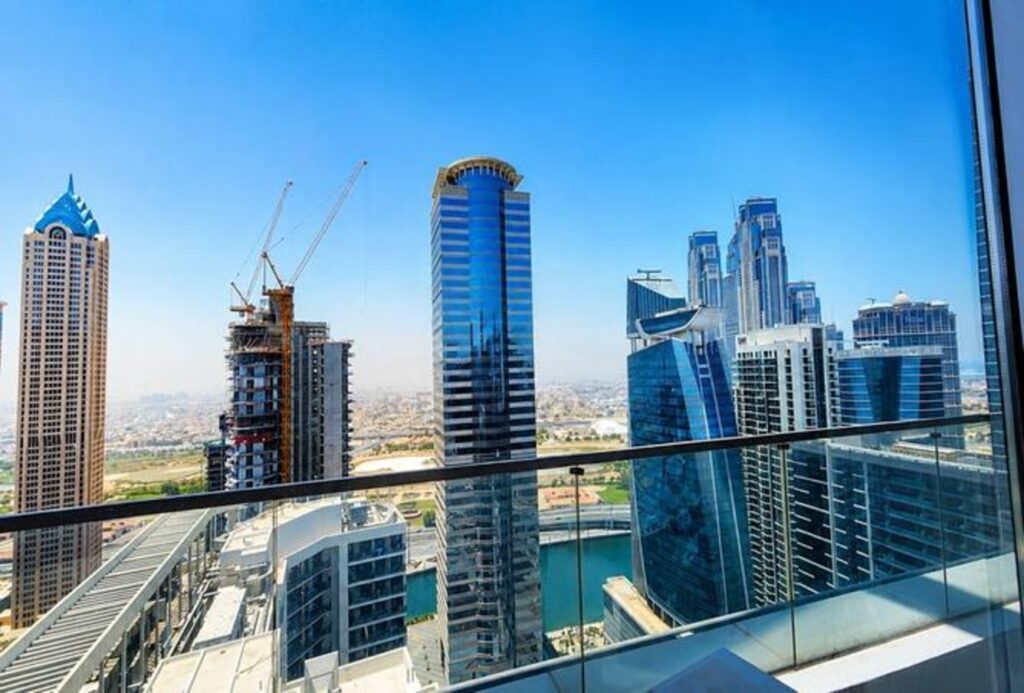 Furnished office for rent in Park Lane Tower, Business Bay