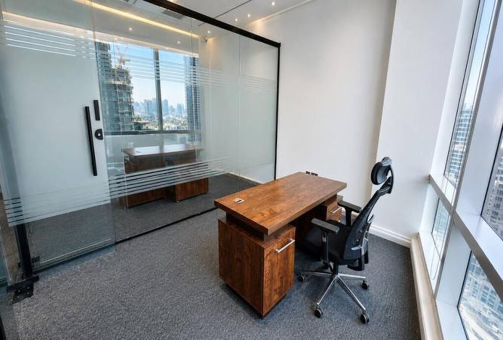 Furnished office for rent in Park Lane Tower, Business Bay