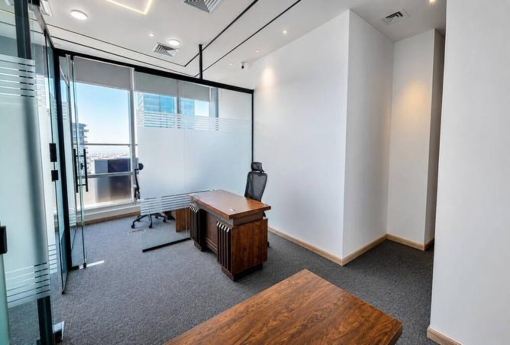 Furnished office for rent in Park Lane Tower, Business Bay