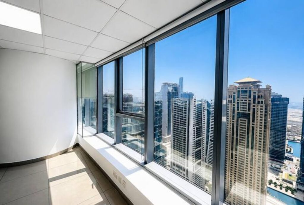 Furnished office for rent in Platinum Tower, JLT