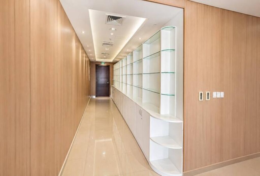 Fully fitted high floor office for rent in The Burlington, Business Bay