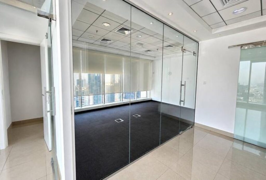 Fully fitted high floor office for rent in The Burlington, Business Bay